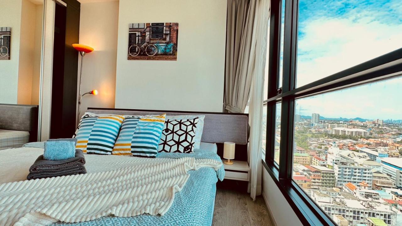 The Base Central Pattaya 2Bed King&Queen Sky Seaview & Infinity Pool Exterior photo